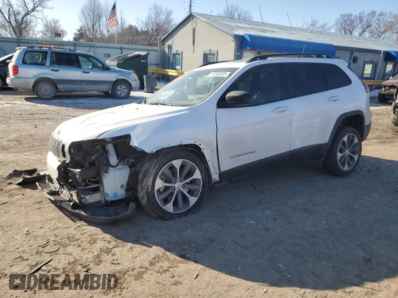 2022 Jeep Cherokee Limited with VIN 1C4PJMDX4ND540610, listed as a Copart auction lot 41840335 with 53,106 mi miles and Salvage Title. Bid and sale history available at DreamBid. Image 1.