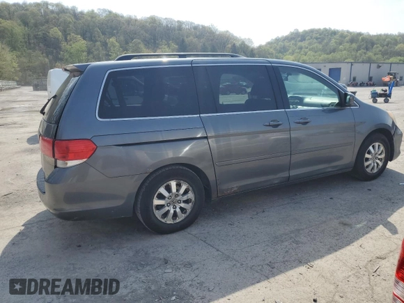 2010 Honda Odyssey EX with VIN 5FNRL3H48AB011905, listed as a Copart auction lot 54990195 with 236,506 mi miles and Clean Title. Bid and sale history available at DreamBid. Image 3.