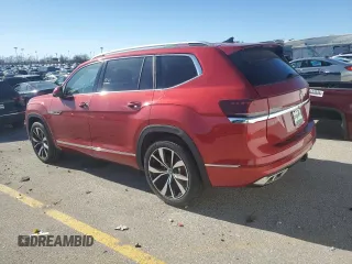 2025 Volkswagen Atlas SEL Premium R-Line z VIN 1V2FR2CAXSC505883, wystawiony jako Copart lot #44755475 z przebiegiem Nie podano mil oraz Szkoda całkowita • Salvage title. Historia ofert i sprzedaży dostępna na DreamBid. Obrazek 2.