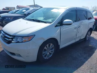 2016 Honda Odyssey EX-L with VIN 5FNRL5H68GB160563, listed as a IAAI auction lot 41962881 with 121,429 mi miles. Bid and sale history available at carsss.com. Image 18.