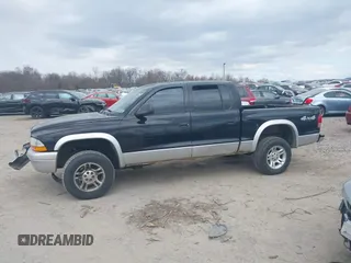 2004 Dodge Dakota SLT with VIN 1D7HG48N14S503851, listed as a IAAI auction lot 41883437 with 225,505 mi miles. Bid and sale history available at carsss.com. Image 14.