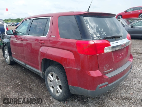 2013 GMC Terrain SLE with VIN 2GKALMEK4D6126182, listed as a IAAI auction lot 42735587 with 132,079 mi miles and . Bid and sale history available at DreamBid. Image 3.