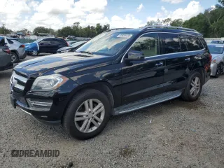 2014 Mercedes-Benz GL 450 with VIN 4JGDF7CE9EA423687, listed as a Copart auction lot 60658435 with 131,884 mi miles and Non repairable. Bid and sale history available at DreamBid. Image 1.