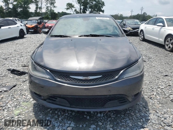 2015 Chrysler 200 S with VIN 1C3CCCBB1FN655126, listed as a Copart auction lot 57290915 with 148,355 mi miles and Salvage title. Bid and sale history available at DreamBid. Image 5.