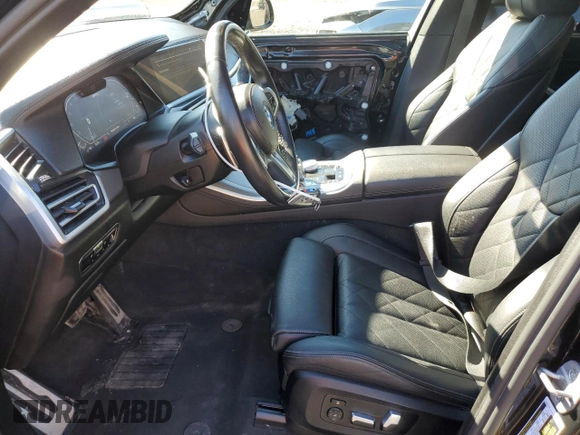 2023 BMW X5 xDrive45e with VIN 5UXTA6C03P9P05226, listed as a Copart auction lot 49602125 with 25,436 mi miles and Salvage Title. Bid and sale history available at carsss.com. Image 7.