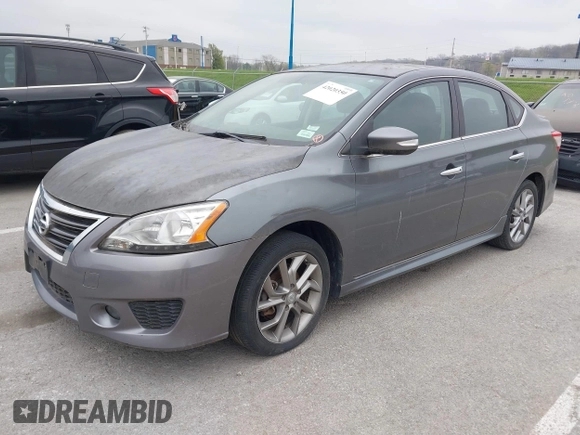 2015 Nissan Sentra SV with VIN 3N1AB7AP3FY315511, listed as a IAAI auction lot 42020350 with Not Provided miles and . Bid and sale history available at DreamBid. Image 2.