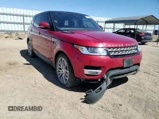 2017 Land Rover Range Rover Sport HSE with VIN SALWR2FV9HA677335, listed as a Copart auction lot 55088705 with 124,453 mi miles and Salvage Title. Bid and sale history available at DreamBid. Image 14.