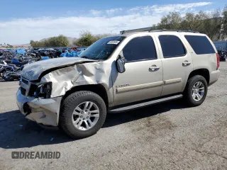 2008 Chevrolet Tahoe 3LT z VIN 1GNFC13058J214725, wystawiony jako Copart lot #49583985 z przebiegiem 214 542 mil mil oraz Szkoda całkowita • Salvage title. Historia ofert i sprzedaży dostępna na DreamBid. Obrazek 1.