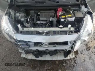 2022 Mitsubishi Mirage ES with VIN ML32AUHJXNH003347, listed as a Copart auction lot 44805205 with 48,546 mi miles and Salvage title. Bid and sale history available at DreamBid. Image 12.