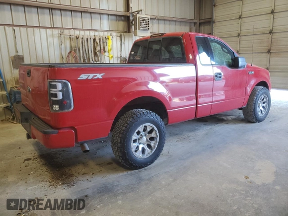 2004 Ford F-150 XL with VIN 1FTRF12W84NA67919, listed as a Copart auction lot 46639055 with 186,917 mi miles and Salvage Title. Bid and sale history available at carsss.com. Image 3.