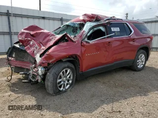 2018 Chevrolet Traverse LT Cloth with VIN 1GNERGKW1JJ118406, listed as a Copart auction lot 55777525 with Not provided miles and Non repairable. Bid and sale history available at DreamBid. Image 1.