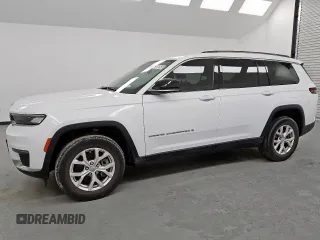 2021 Jeep Grand Cherokee Limited with VIN 1C4RJKBG0M8212222, listed as a Copart auction lot 64295255 with 37,450 mi miles and Clean title. Bid and sale history available at DreamBid. Image 1.