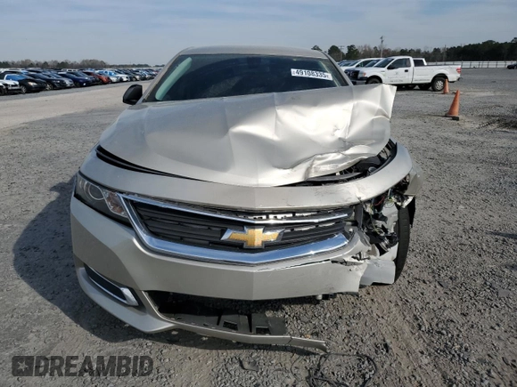 2015 Chevrolet Impala LS with VIN 2G11X5SL6F9201140, listed as a Copart auction lot 49108335 with 182,581 mi miles and Salvage Title. Bid and sale history available at DreamBid. Image 5.