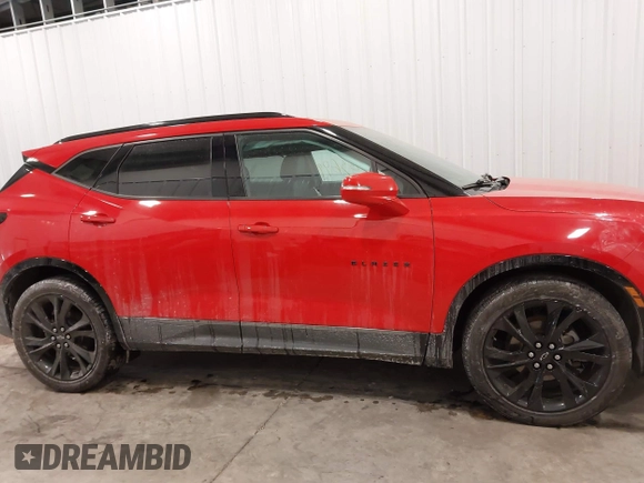 2020 Chevrolet Blazer RS with VIN 3GNKBKRS5LS721180, listed as a IAAI auction lot 41583699 with 65,383 mi miles and . Bid and sale history available at DreamBid. Image 13.