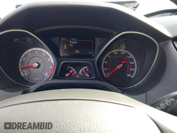 2017 Ford Focus ST with VIN 1FADP3L97HL289483, listed as a IAAI auction lot 41797579 with 127,789 mi miles and . Bid and sale history available at carsss.com. Image 7.