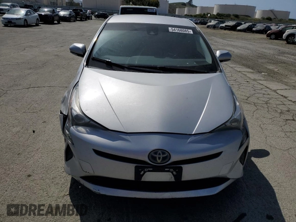 2017 Toyota Prius Two with VIN JTDKBRFUXH3030909, listed as a Copart auction lot 54168085 with 276,297 mi miles and Salvage Title. Bid and sale history available at DreamBid. Image 5.