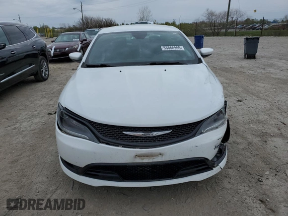 2016 Chrysler 200 S z VIN 1C3CCCBG4GN111295, wystawiony jako Copart lot #53568965 z przebiegiem 81 101 mil mil oraz Szkoda całkowita • Salvage title. Historia ofert i sprzedaży dostępna na DreamBid. Obrazek 5.