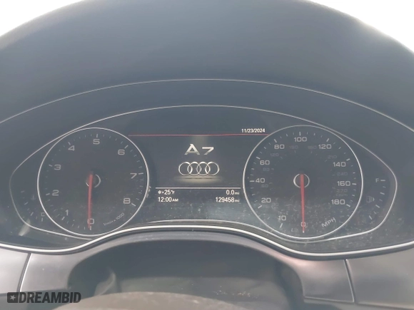2013 Audi A7 3.0 Prestige with VIN WAU2GAFC4DN081943, listed as a IAAI auction lot 41599395 with 129,458 mi miles. Bid and sale history available at carsss.com. Image 7.