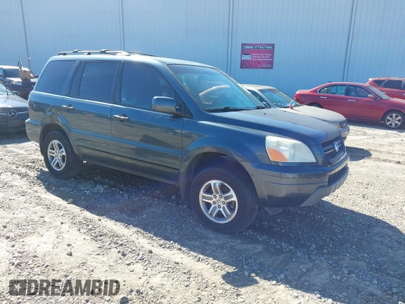 2004 Honda Pilot EX with VIN 5FNYF185X4B009044, listed as a IAAI auction lot 42175686 with 227,861 mi miles and . Bid and sale history available at DreamBid. Image 1.
