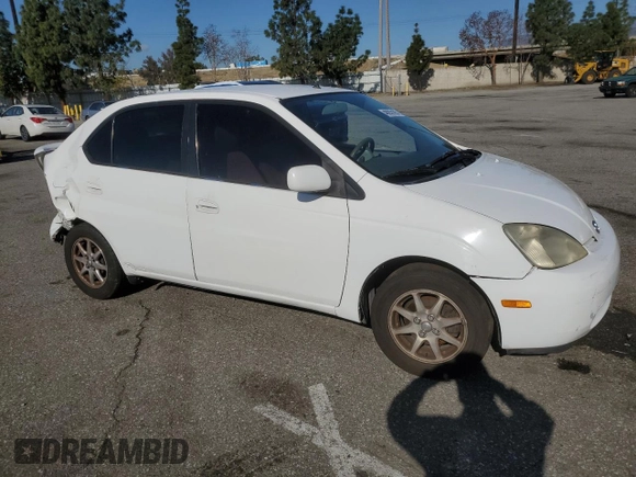 2001 Toyota Prius with VIN JT2BK12U310010069, listed as a Copart auction lot 48830195 with 276,554 mi miles and Salvage Title. Bid and sale history available at carsss.com. Image 4.