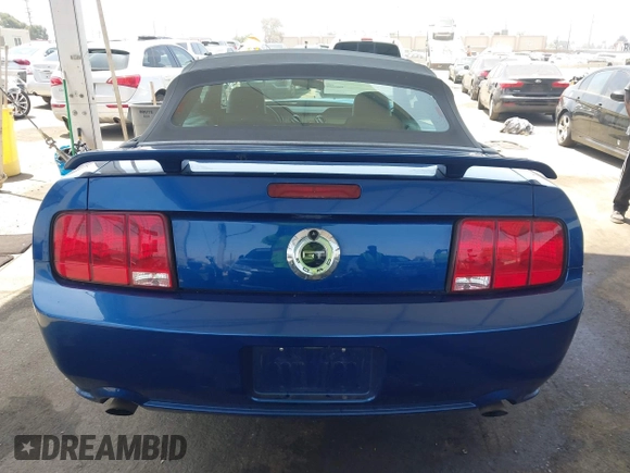 2007 Ford Mustang GT Deluxe with VIN 1ZVFT85H875257335, listed as a IAAI auction lot 42489672 with 50,334 mi miles and . Bid and sale history available at DreamBid. Image 17.
