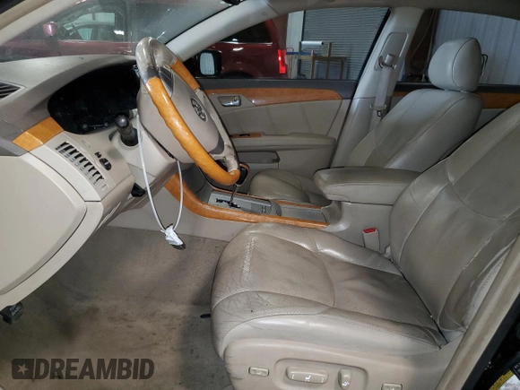 2006 Toyota Avalon XL with VIN 4T1BK36B16U165503, listed as a Copart auction lot 58836685 with 193,662 mi miles and Salvage title. Bid and sale history available at DreamBid. Image 7.