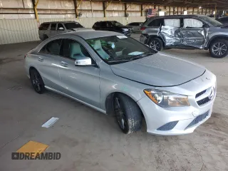 2015 Mercedes-Benz CLA 250 with VIN WDDSJ4EB2FN181305, listed as a Copart auction lot 55330535 with 115,292 mi miles and Salvage Title. Bid and sale history available at DreamBid. Image 4.