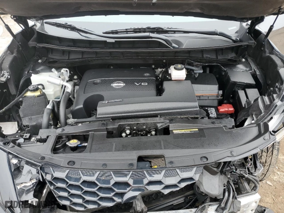 2023 Nissan Murano Platinum with VIN 5N1AZ2DS9PC107019, listed as a Copart auction lot 43552595 with 19,972 mi miles and Salvage Title. Bid and sale history available at carsss.com. Image 13.