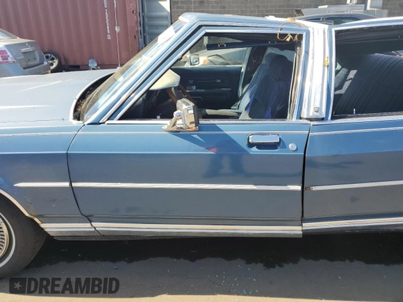 1987 Ford Ltd Crown Victoria with VIN 2FABP73F5HX115600, listed as a Copart auction lot 74781524 with 21,565 mi miles and Salvage Title. Bid and sale history available at carsss.com. Image 7.