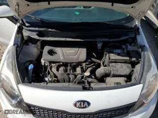 2016 Kia Rio LX with VIN KNADM4A3XG6664459, listed as a Copart auction lot 46936295 with 76,710 mi miles and Salvage Title. Bid and sale history available at carsss.com. Image 13.