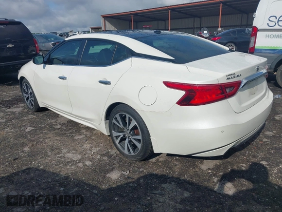 2017 Nissan Maxima Platinum with VIN 1N4AA6AP1HC403792, listed as a IAAI auction lot 42436500 with 174,069 mi miles and . Bid and sale history available at DreamBid. Image 3.