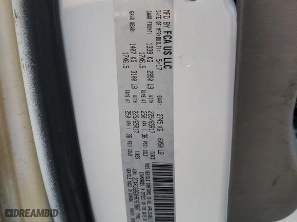2017 Dodge Grand Caravan SE Plus with VIN 2C4RDGBGXHR767807, listed as a Copart auction lot 75355504 with 328,509 mi miles and Clean Title. Bid and sale history available at carsss.com. Image 14.
