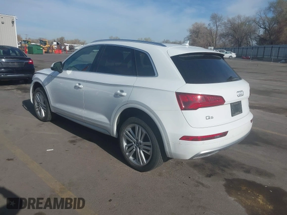 2018 Audi Q5 Prestige with VIN WA1CNAFYXJ2027305, listed as a IAAI auction lot 41962321 with 24,465 mi miles. Bid and sale history available at carsss.com. Image 3.