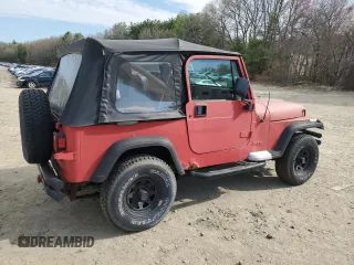 1993 Jeep Wrangler "S" with VIN 1J4FY19P6PP253652, listed as a Copart auction lot 54311795 with 308,487 mi miles and Clean Title. Bid and sale history available at carsss.com. Image 3.