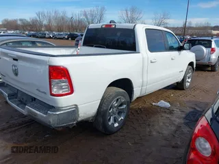 2022 Ram 1500 Big Horn with VIN 1C6RRFFG2NN376334, listed as a IAAI auction lot 41661888 with 54,679 mi miles. Bid and sale history available at carsss.com. Image 4.