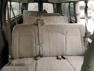 2008 Chevrolet Express Passenger with VIN 1GAHG39KX81194703, listed as a Copart auction lot 48727715 with 116,074 mi miles and Salvage title. Bid and sale history available at DreamBid. Image 10.