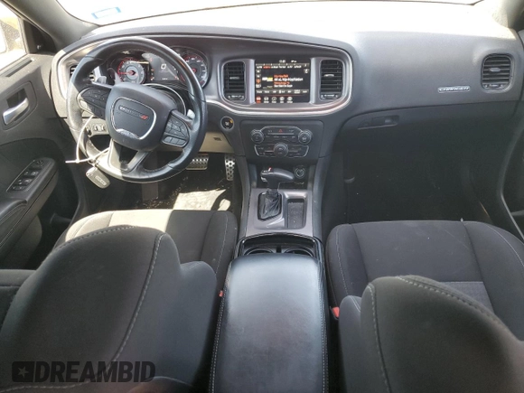 2021 Dodge Charger R/T with VIN 2C3CDXCT3MH616684, listed as a Copart auction lot 49876155 with 93,608 mi miles and Salvage Title. Bid and sale history available at carsss.com. Image 8.