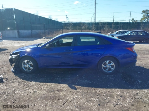2023 Hyundai Elantra SE with VIN KMHLL4AG1PU557151, listed as a IAAI auction lot 41877575 with 40,329 mi miles. Bid and sale history available at carsss.com. Image 14.