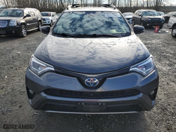 2017 Toyota RAV4 Hybrid SE with VIN JTMJJREV9HD134097, listed as a Copart auction lot 87917385 with 114,000 mi miles and Salvage Title. Bid and sale history available at carsss.com. Image 5.
