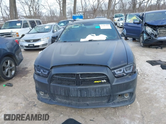 2014 Dodge Charger SRT8 Super Bee with VIN 2C3CDXGJ5EH205541, listed as a IAAI auction lot 41367563 with 78,317 mi miles. Bid and sale history available at carsss.com. Image 12.