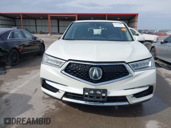 2017 Acura MDX w/Technology Pkg with VIN 5FRYD4H5XHB037230, listed as a IAAI auction lot 41695097 with 79,109 mi miles. Bid and sale history available at carsss.com. Image 12.