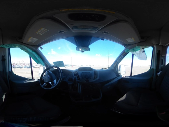 2017 Ford Transit Passenger XL with VIN 1FMZK1CM6HKB46985, listed as a IAAI auction lot 41651746 with 85,510 mi miles. Bid and sale history available at carsss.com. Image 18.
