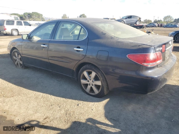 2005 Lexus ES 330 with VIN JTHBA30G655063133, listed as a Copart auction lot 77601574 with 0 mi miles and Salvage Title. Bid and sale history available at carsss.com. Image 2.