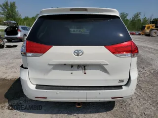 2011 Toyota Sienna XLE с VIN 5TDDK3DC4BS004280, выставлен на аукционе Copart как лот 59297345 с пробегом 173 890 миль миль и Списание • Salvage title. История ставок и продаж доступна на DreamBid. Изображение 6.