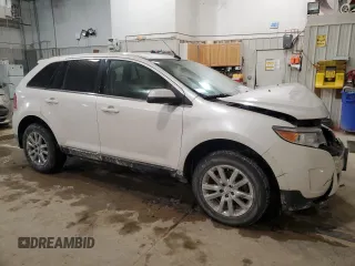 2013 Ford Edge Limited with VIN 2FMDK3KC4DBA31854, listed as a Copart auction lot 46339005 with 65,436 mi miles and Salvage Title. Bid and sale history available at carsss.com. Image 4.