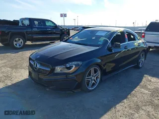 2014 Mercedes-Benz CLA-Class CLA 250 with VIN WDDSJ4GB9EN113210, listed as a IAAI auction lot 41331044 with 95,269 mi miles. Bid and sale history available at carsss.com. Image 2.