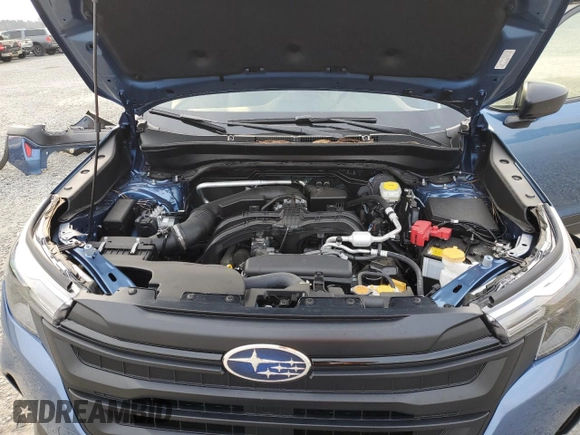 2025 Subaru Forester with VIN JF2SLDAC5SH444822, listed as a Copart auction lot 48493785 with 4,944 mi miles and Salvage title. Bid and sale history available at DreamBid. Image 12.