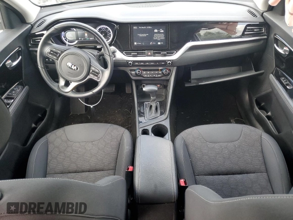 2020 Kia Niro LX with VIN KNDCB3LC4L5438588, listed as a Copart auction lot 57137314 with 29,087 mi miles and Salvage Title. Bid and sale history available at carsss.com. Image 8.