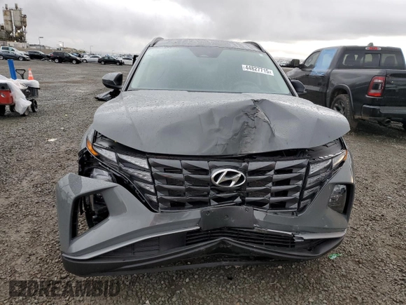 2024 Hyundai Tucson SEL with VIN 5NMJB3DE3RH406325, listed as a Copart auction lot 44827715 with 8,364 mi miles and Salvage Title. Bid and sale history available at carsss.com. Image 5.