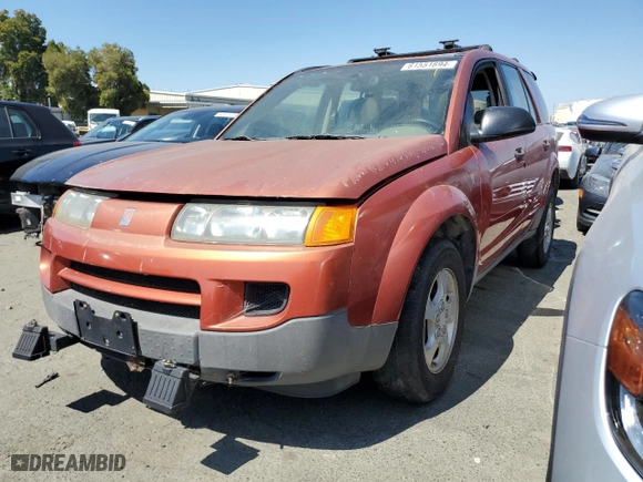 2002 Saturn VUE with VIN 5GZCZ23D12S837410, listed as a Copart auction lot 61551694 with 137,380 mi miles and Salvage Title. Bid and sale history available at carsss.com. Image 1.